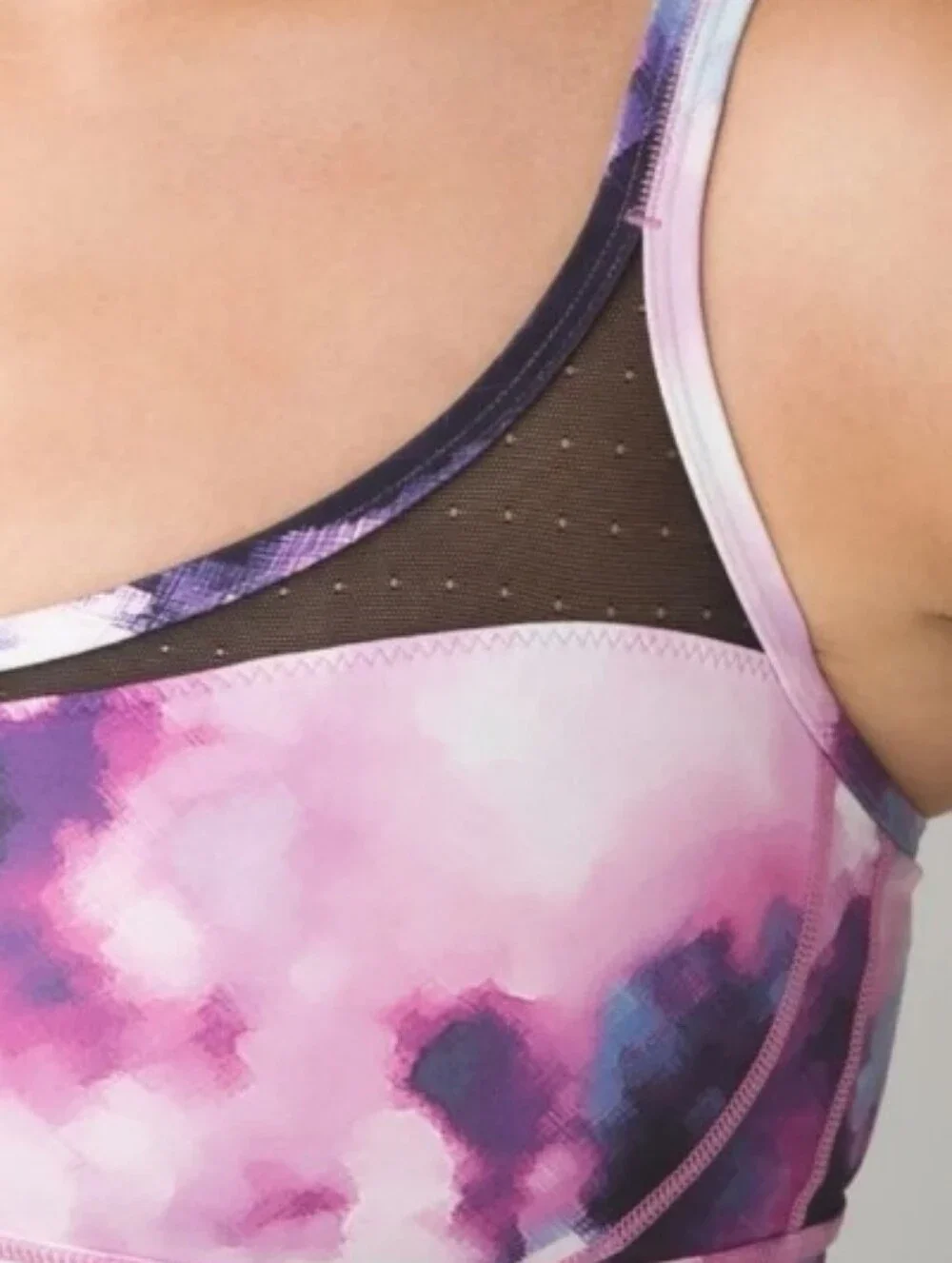 Lululemon Sweaty Endeavor Sports Bra Tie Dye 4 Y2k